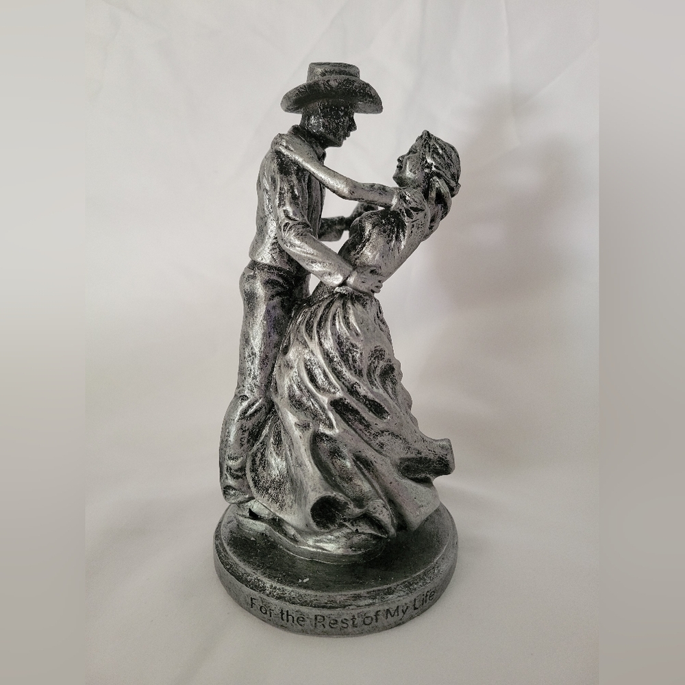 Montana Silversmiths Silver Cowboy Dance Cake Topper
